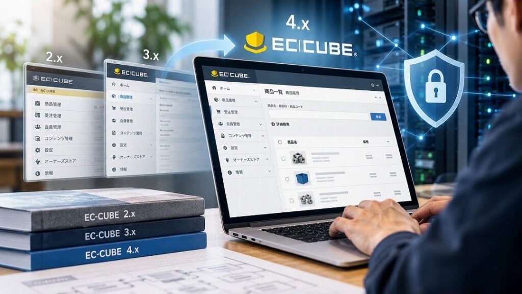 EC-CUBE バージョンアップ