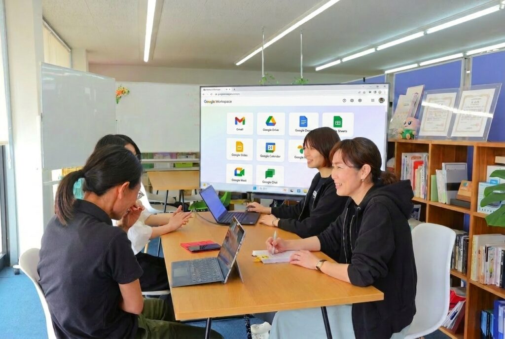 Google Workspaceの打合せ風景