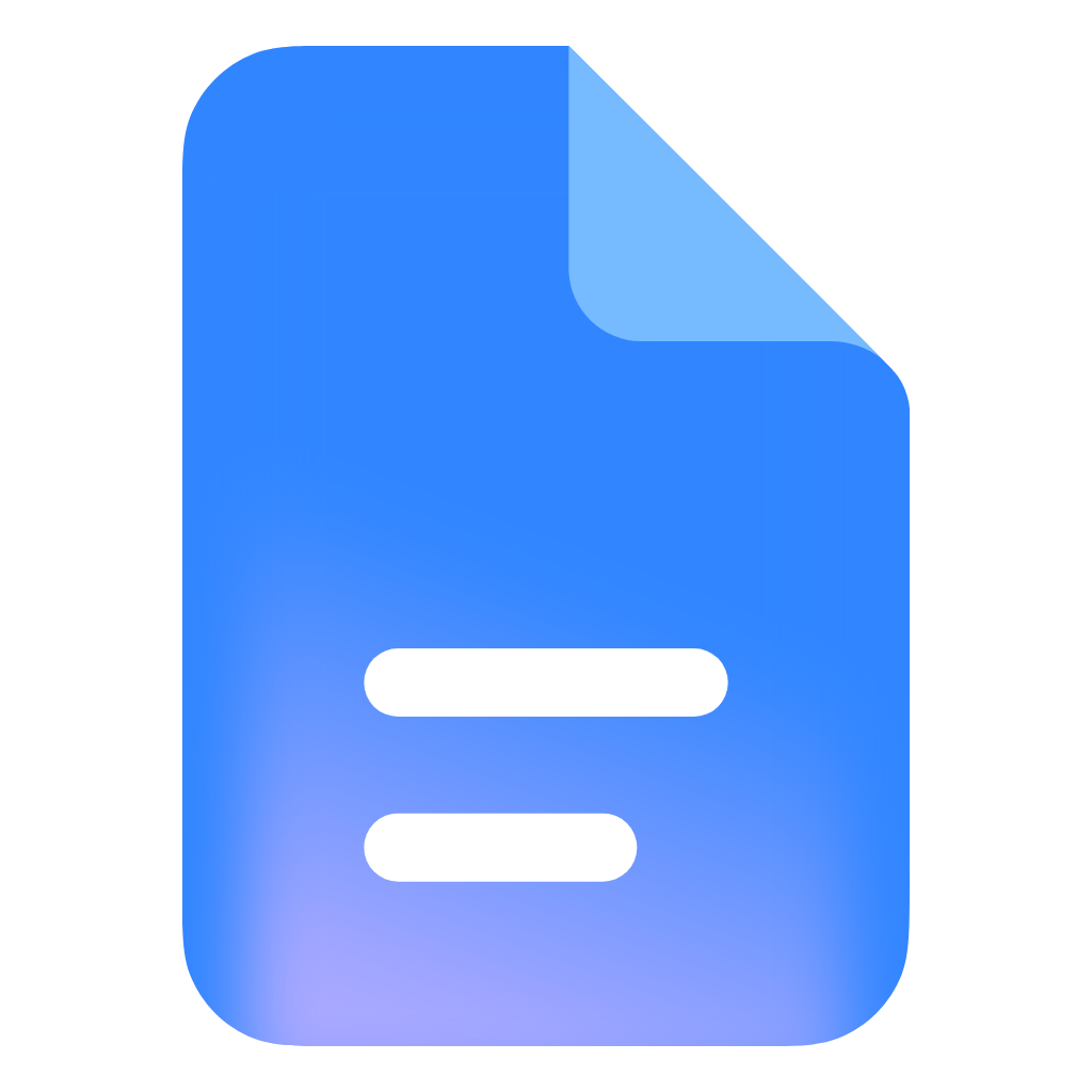 Googleドキュメントのロゴ