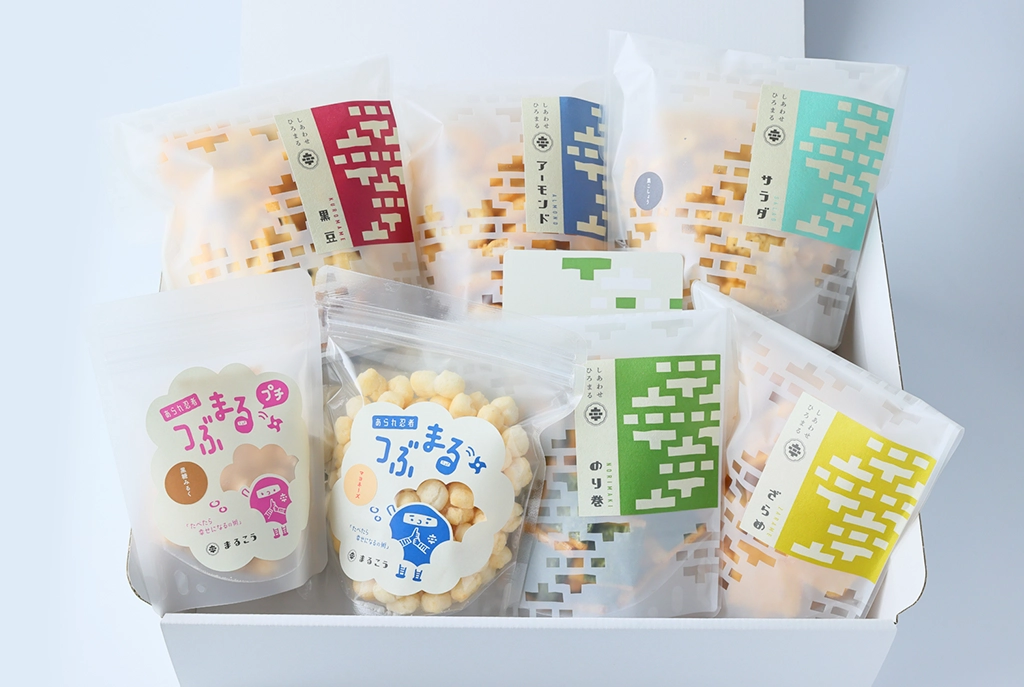 丸幸製菓株式会社のあられ・おかき商品の詰め合わせ