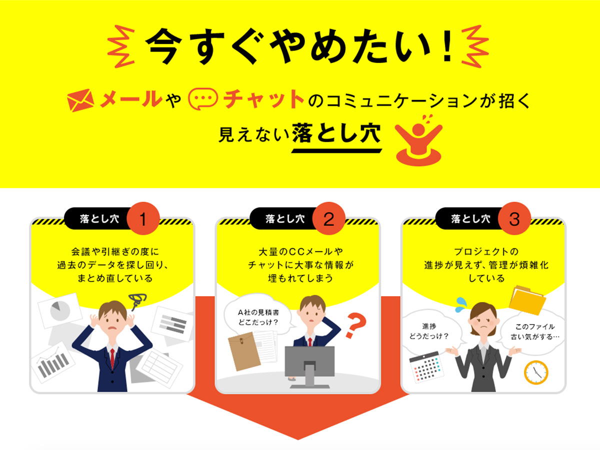 いまだに情報共有がうまくできていない会社にお勤めの方へ。