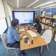 kintoneの活用相談会の様子。