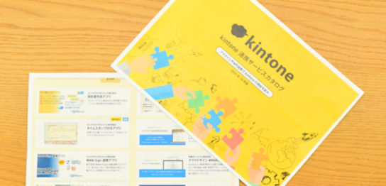 kintone連携サービスカタログの写真