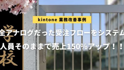 kintone活用・業務改善事例を追加（三杉株式会社様）