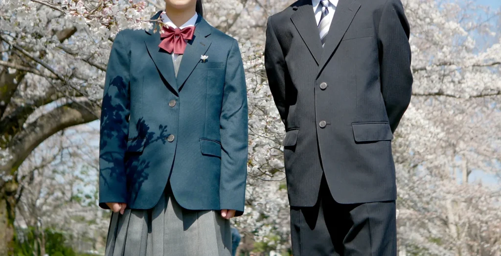 制服を着た学生