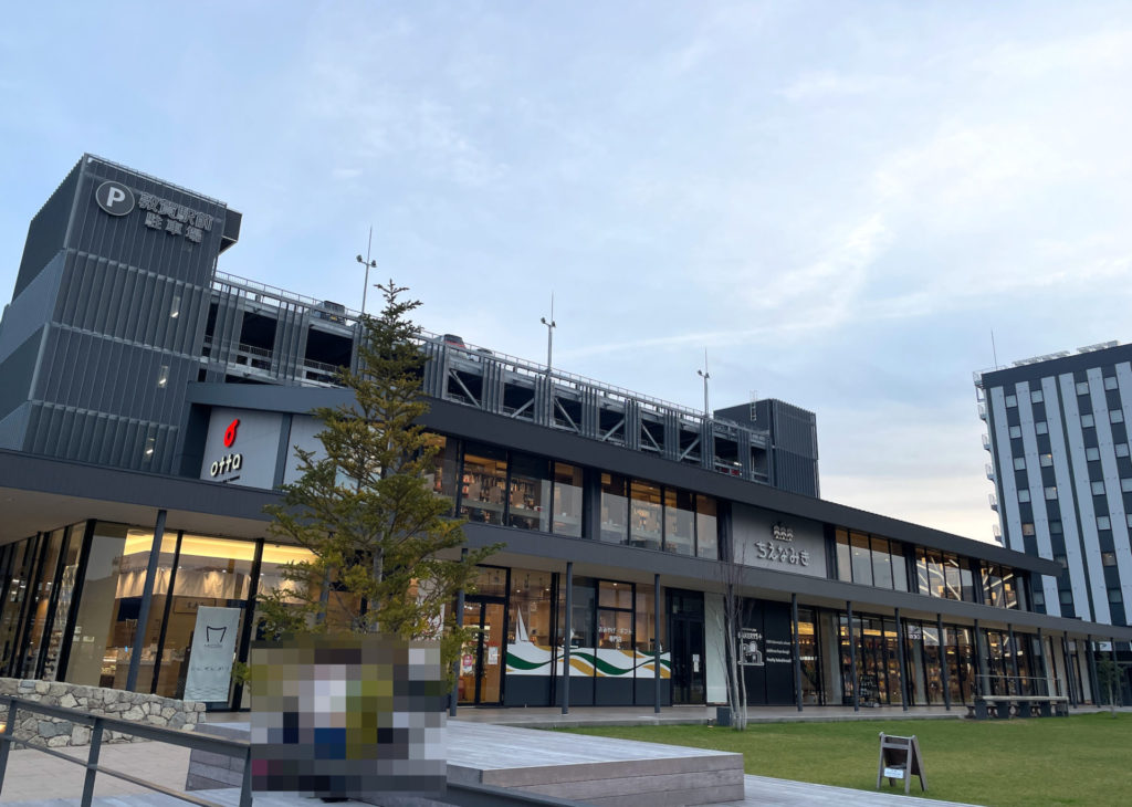 敦賀駅周辺の商業ビルの写真