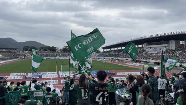 FC岐阜2023年ホーム開幕戦の様子1
