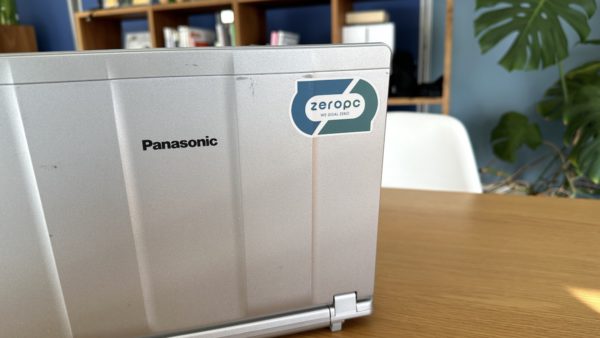 ZERO PC（環境負荷ゼロのパソコン）を導入しました。