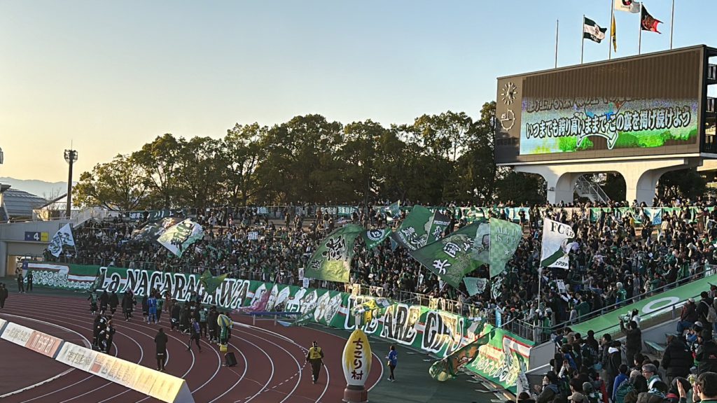 FC岐阜開幕戦　長良川スタジアム3